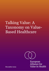 Talking value: A taxonomy on value-based healthcare